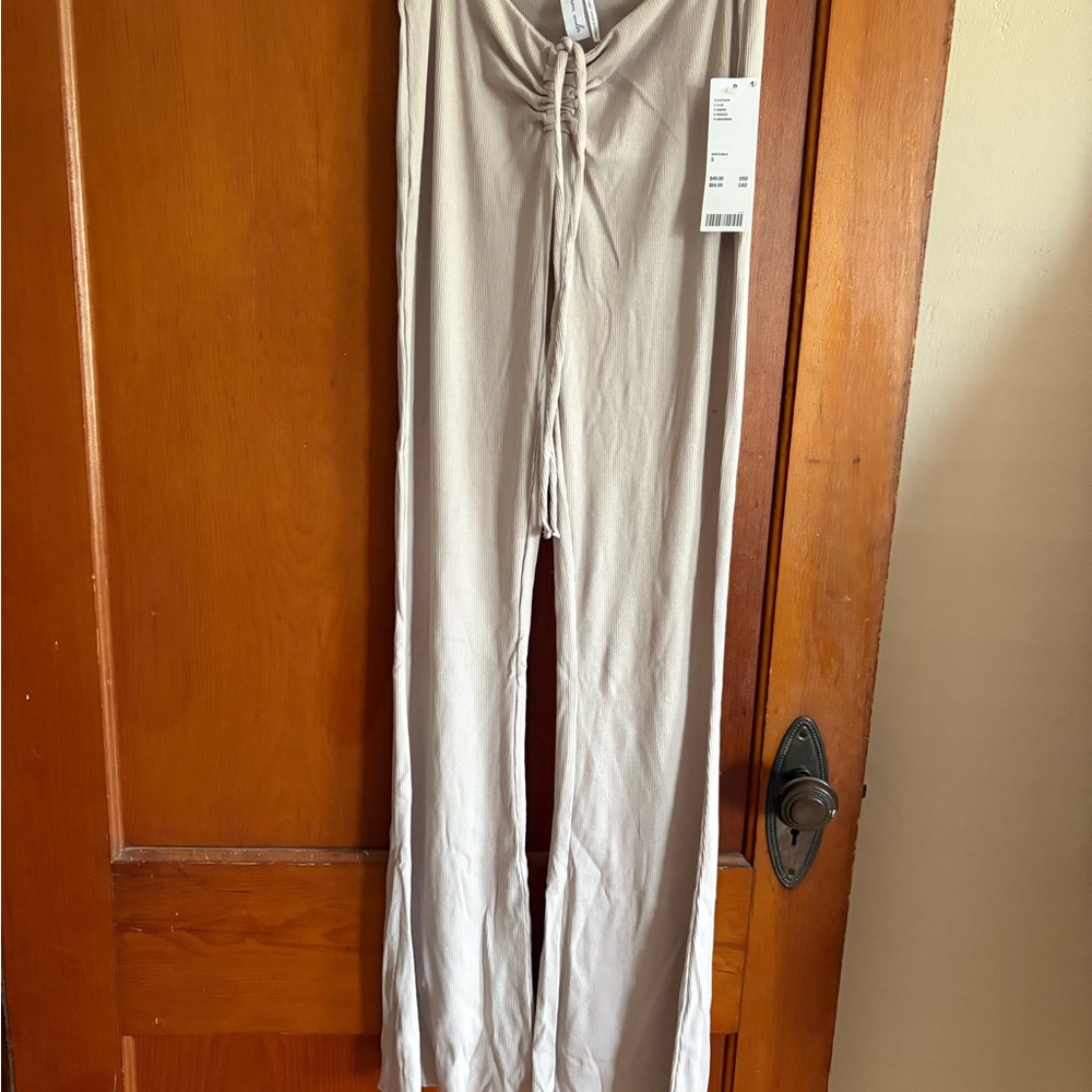 Urban Outfitters Out From Under Ribbed Beige Pants, NWT, S